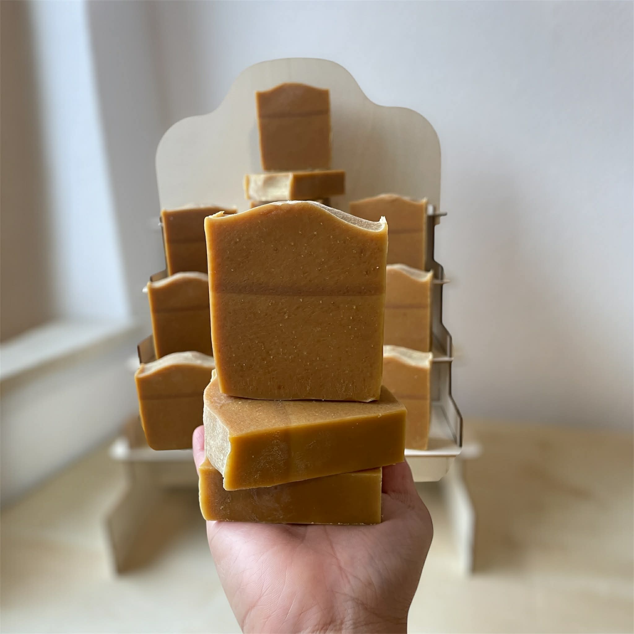 Oatmeal Turmeric Soap (Unscented Bars)