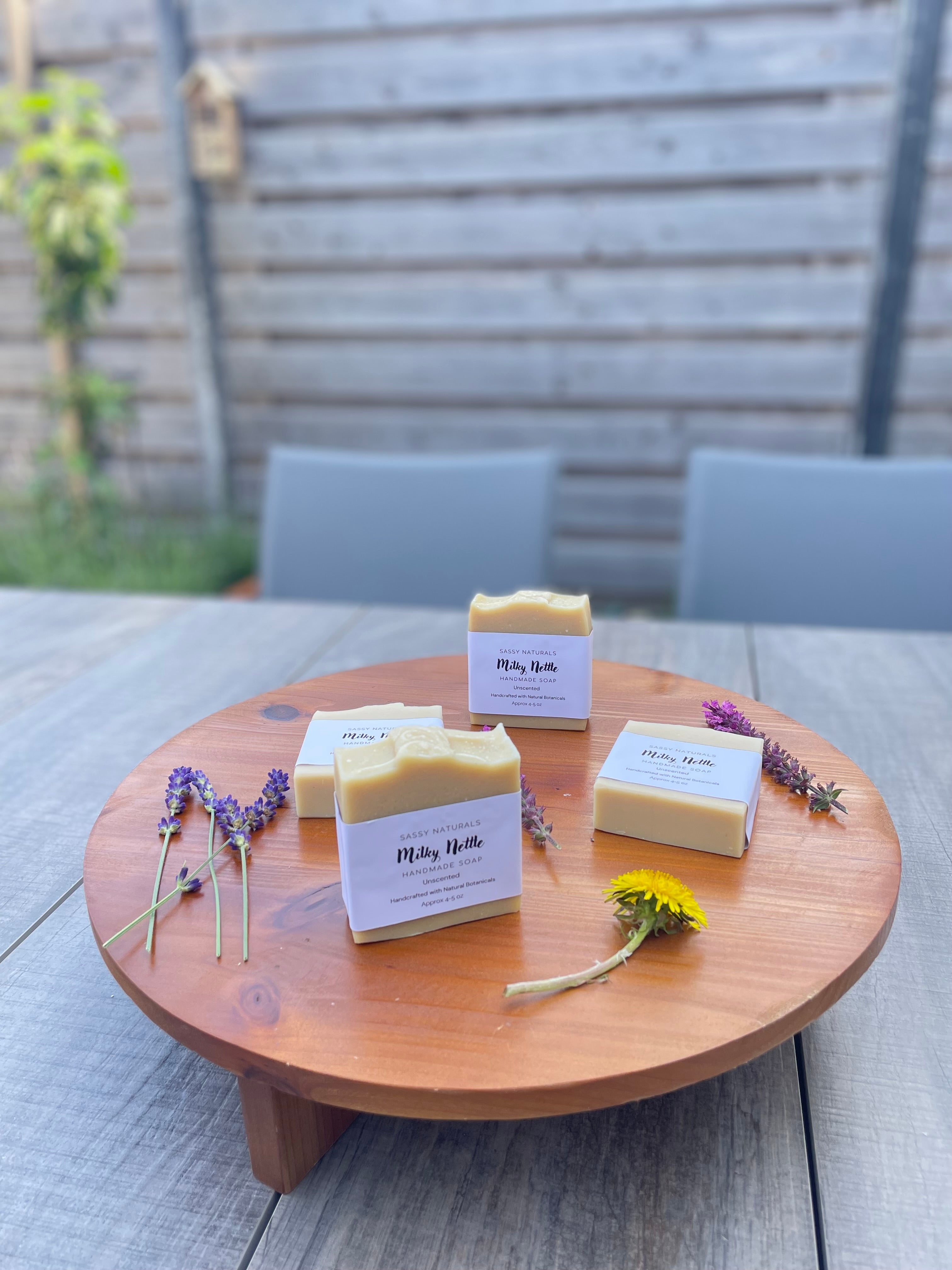 Milky Nettle Soap (Unscented Bars)