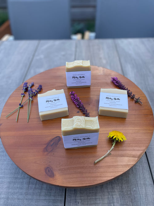 Milky Nettle Soap (Unscented Bars)