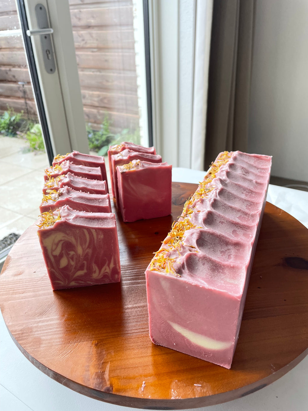 Rosehip Calendula Soap ( Scented Bars)