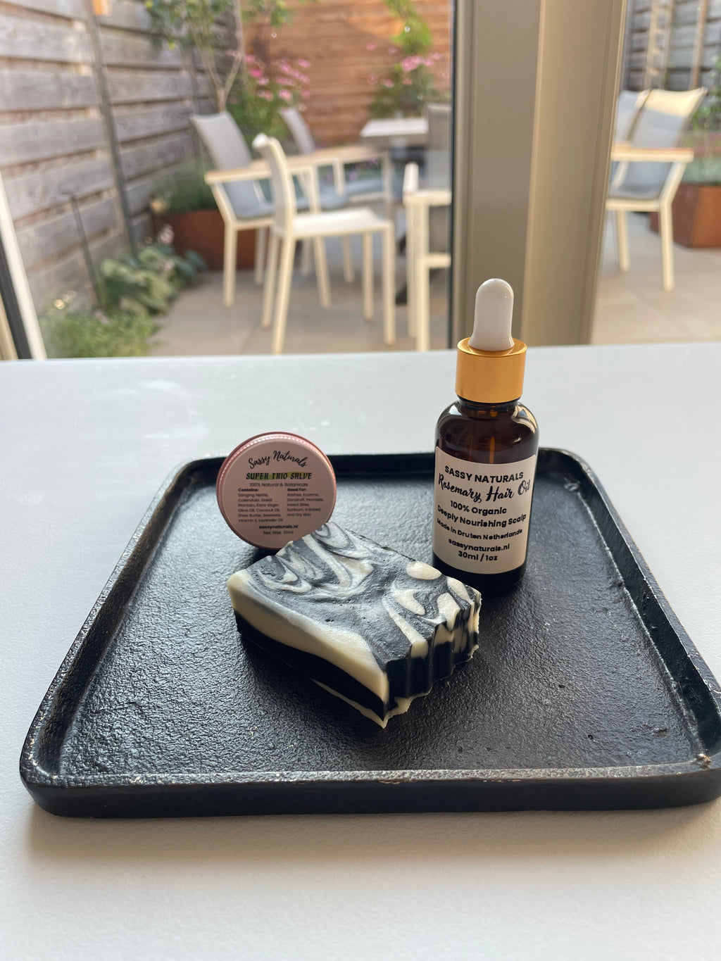 Gift Set Soap, Salve & Hair Oil
