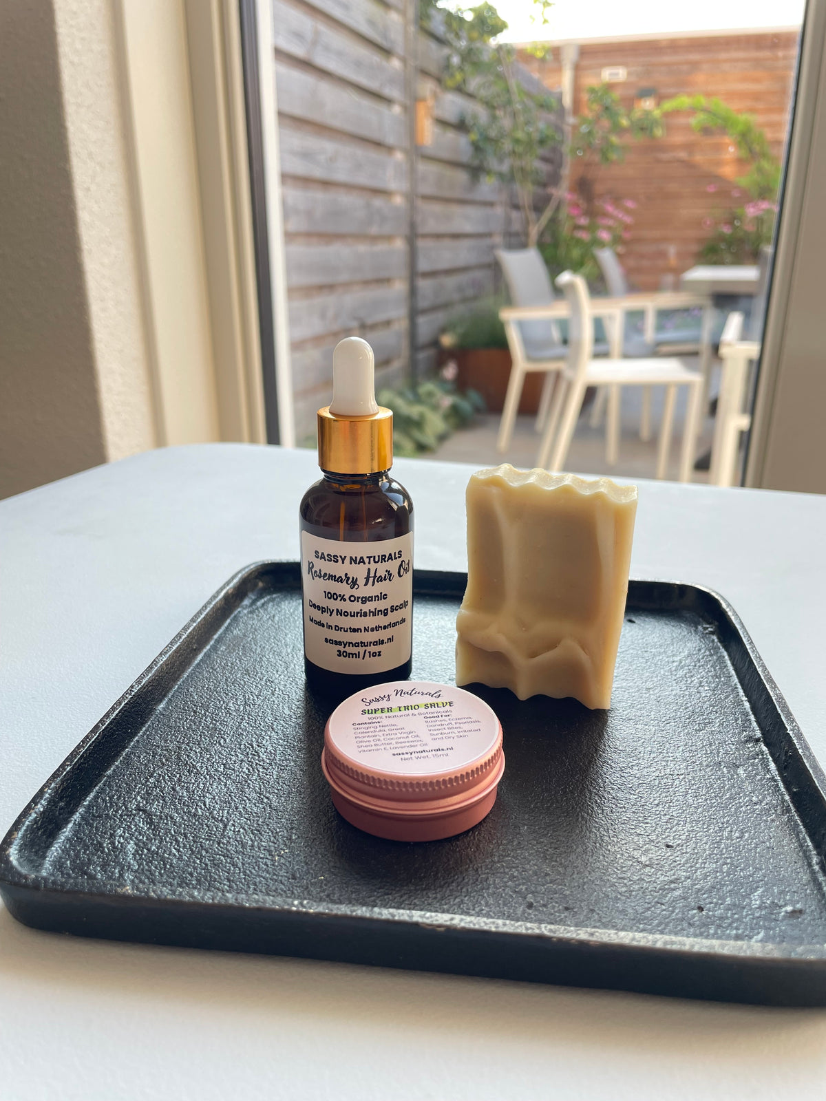 Gift Set Soap, Salve & Hair Oil
