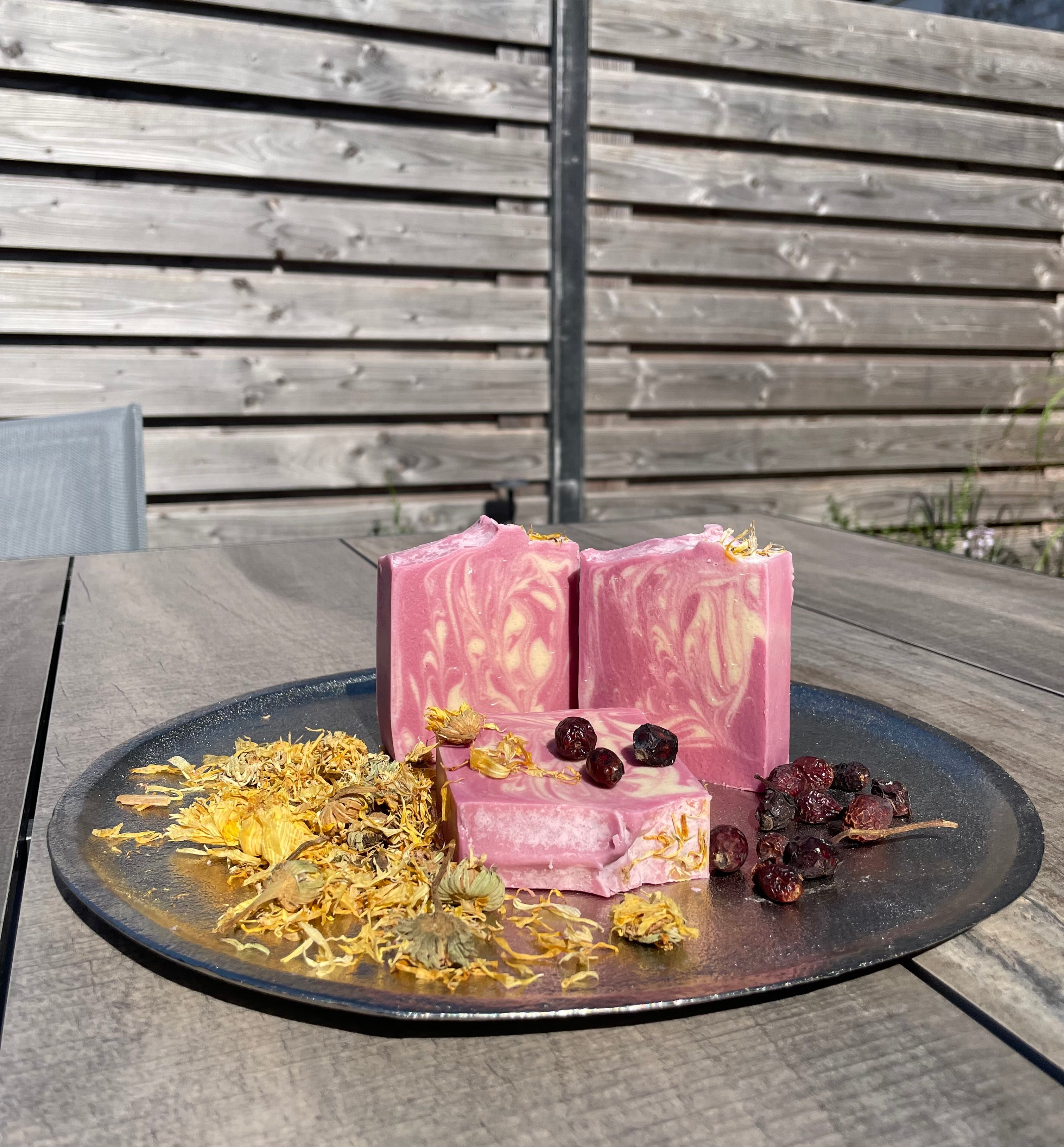 Rosehip Calendula Soap ( Scented Bars)
