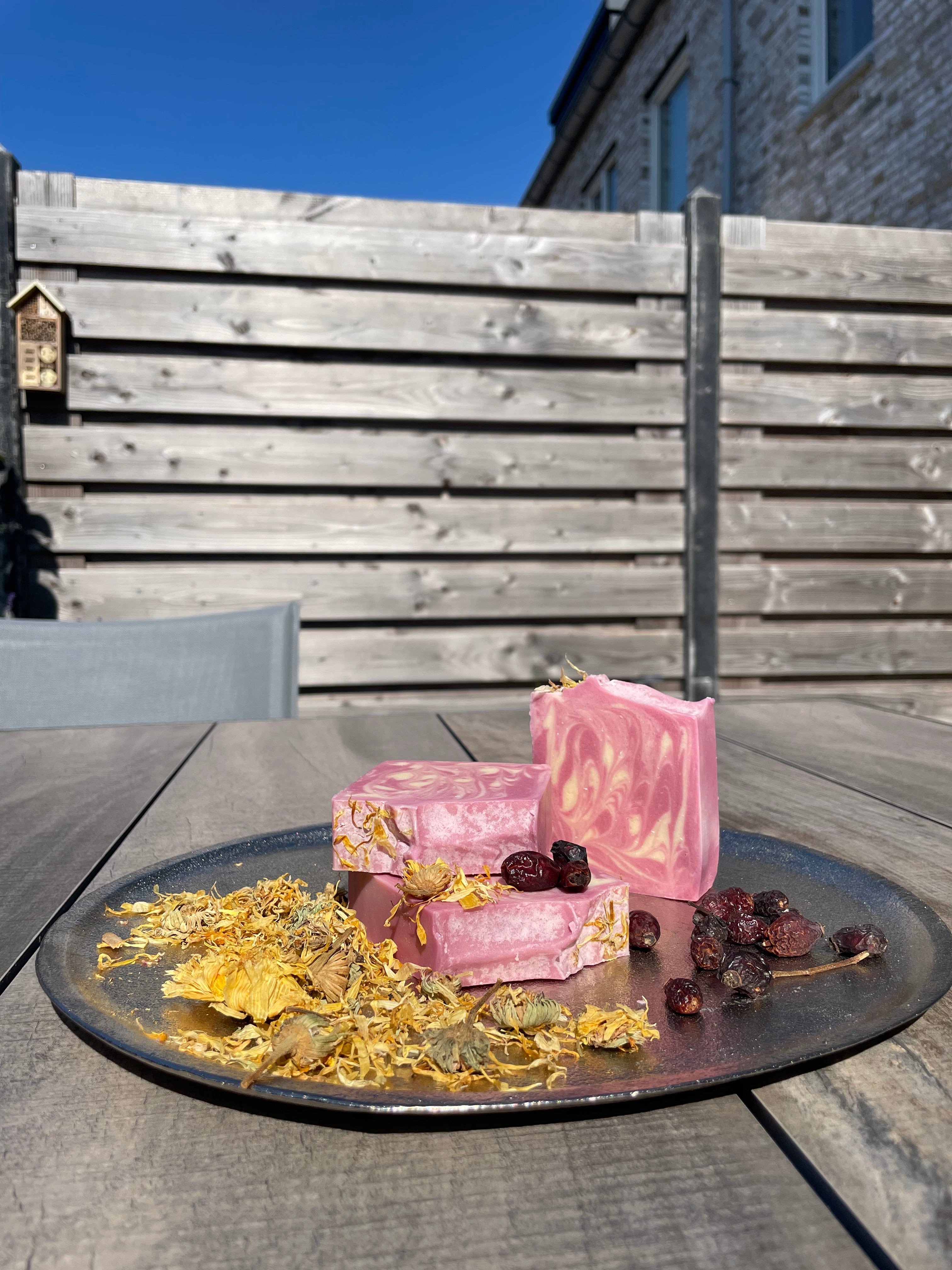 Rosehip Calendula Soap ( Scented Bars)