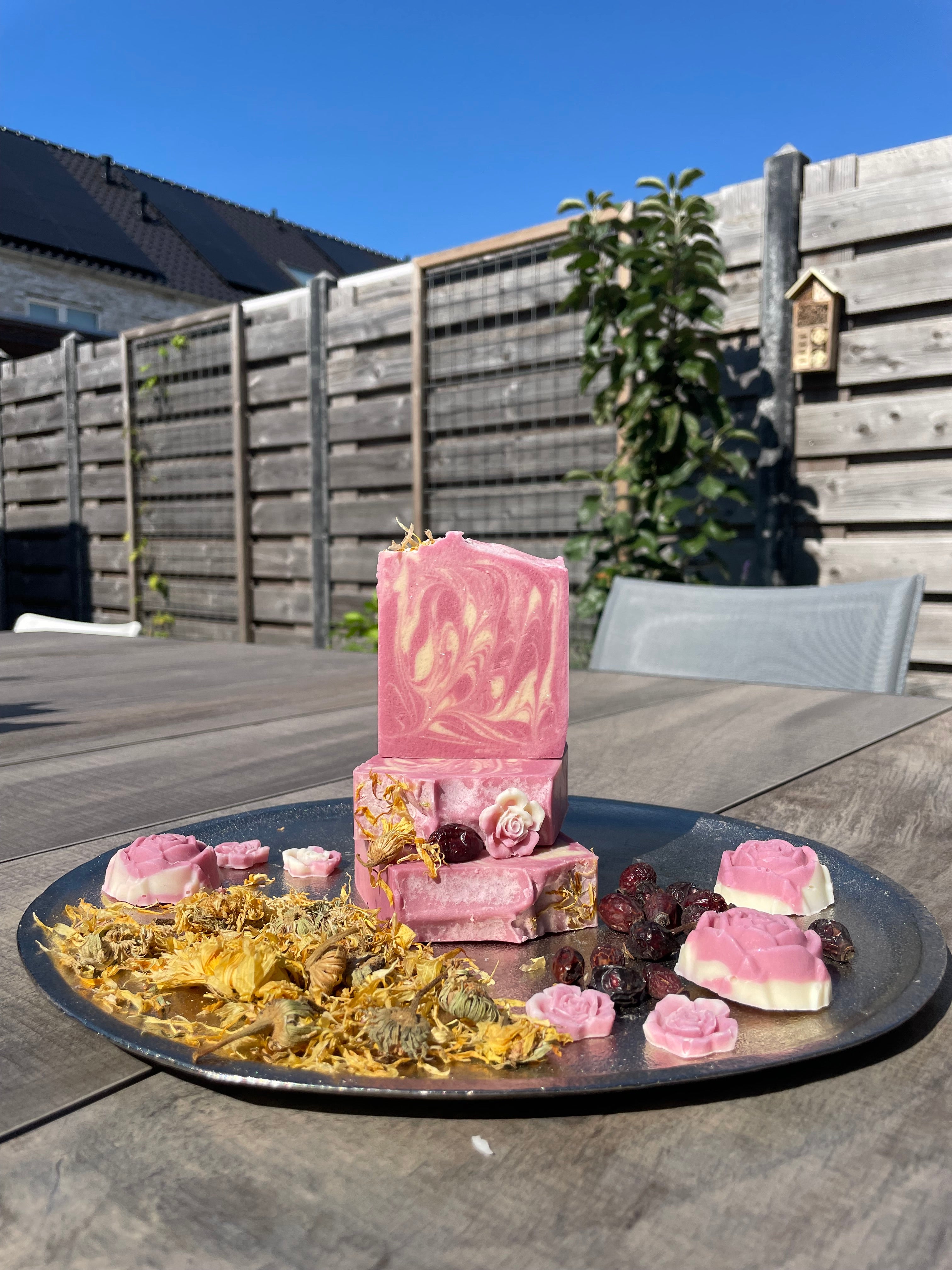 Rosehip Calendula Soap ( Scented Bars)