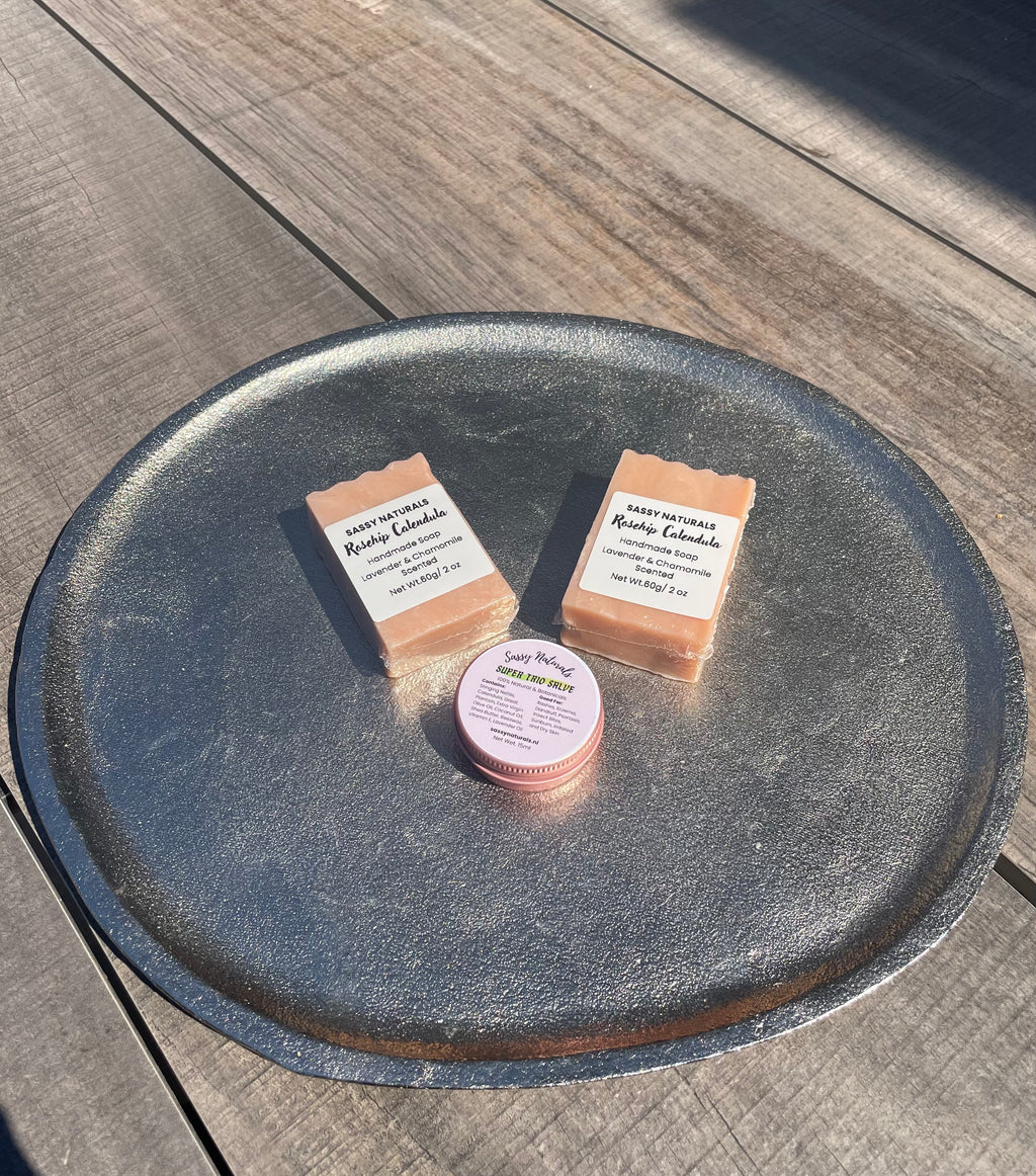 Travel Size Gift Set Soap & Salve